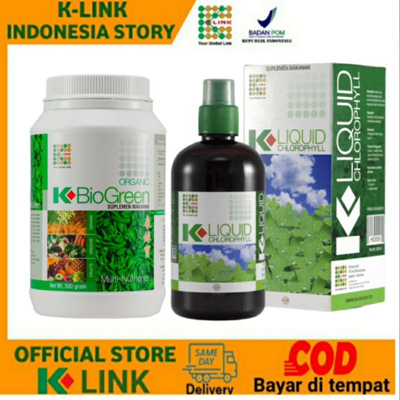 

Klorofil Dan Bio Green l Original Suplemen Kesehatan