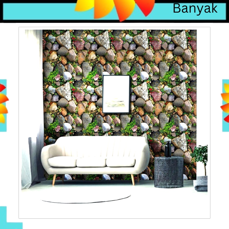 WALLPAPER WELPAPER WALPAPER WALL STIKER STICKER WALLSTIKER WALSETIKER WALSTICKER STIKER STICKER DINDING TEMBOK MEJA BATU BULAT BATA  ALAM CREAM MERAH COKLAT DEKORASI KULKAS MEJA RUANG TAMU CAFE CAFEE KAMAR MANDI DAPUR KEREN BAGUS @banyak