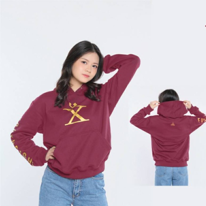 

JKT4810TH ANNIVERSARY HOODIE MAROON