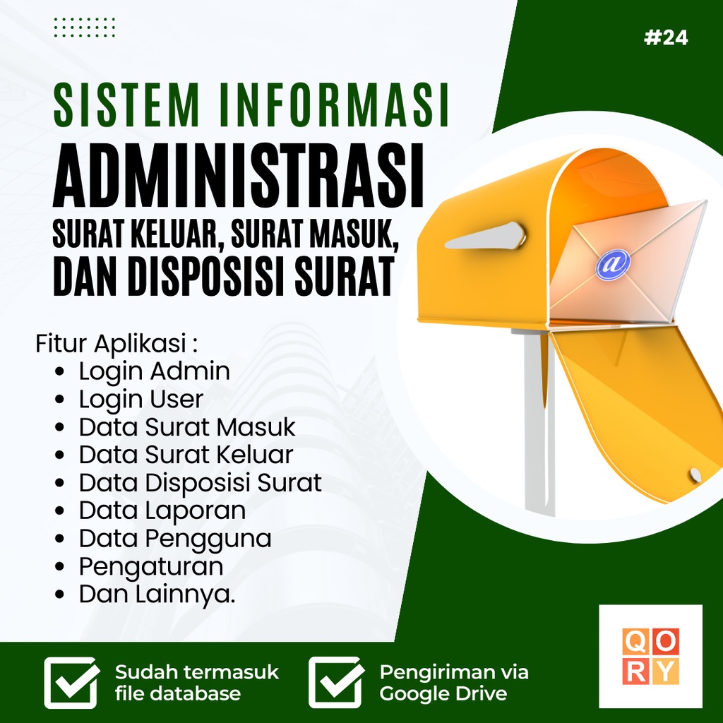 Source Code Program Aplikasi Administrasi Surat Keluar Masuk Disposisi Surat Berbasis Web PHP Native