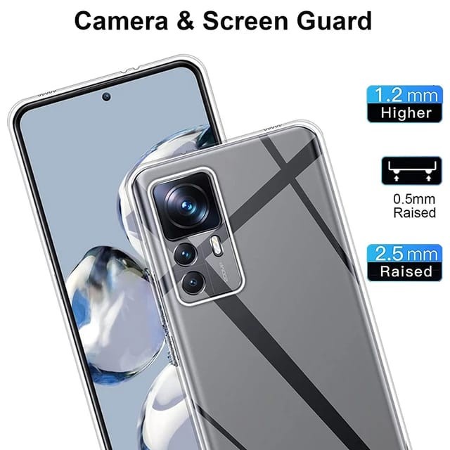 XIAOMI 12T / 12 / 12 PRO / 12 LITE / MI 11 / MI 11 LITE / MI 11 ULTRA SOFT CASE CRYSTAL CLEAR