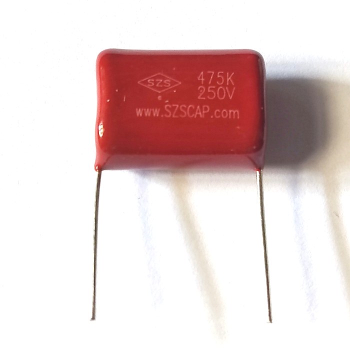 SZS CBB21/22 475K250V / 475K 250V KAPASITOR MYLAR