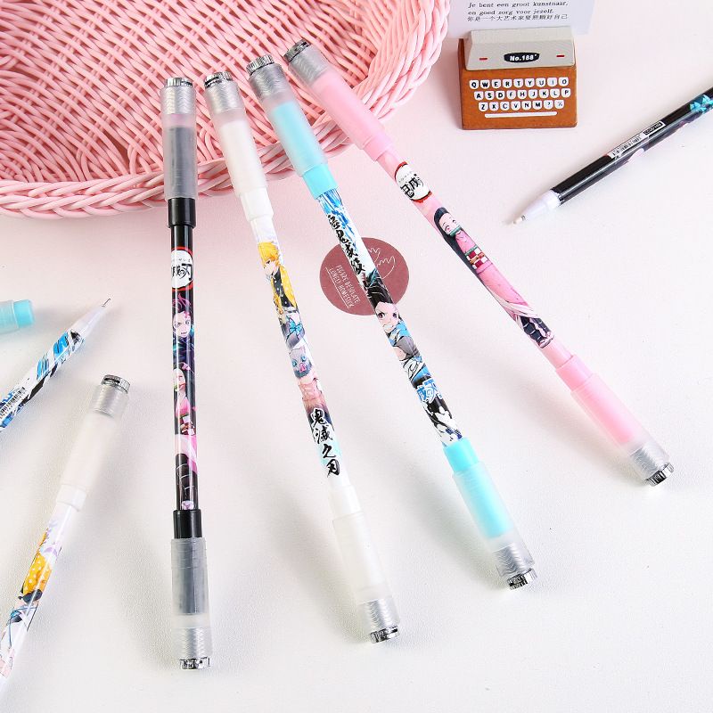 PGC PULPEN SPINNING LED / PEN LED SPINNING / PULPEN MAGNET PUTAR LED LAMPU NYALA / PULPEN PUTAR LED ANIME