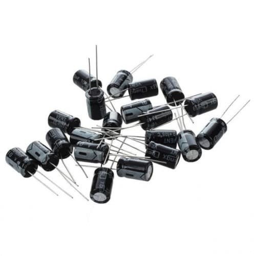 kapasitor elco 330uf 10v electrolit capacitor 330 uf 10 volt 10 V