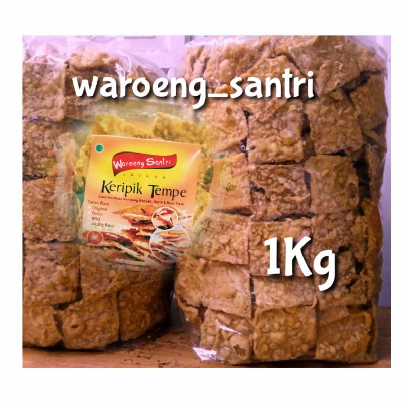 

KERIPIK TEMPE BANDUNG 1000gr