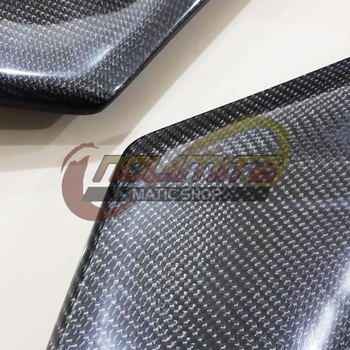 Cover Tutup Body Samping Deltabox Carbon Kevlar Parts Ori Yamaha NMAX OLD