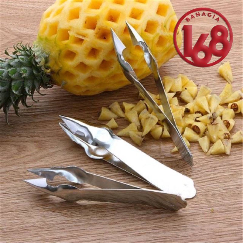 Penjepit Kupas Mata Nanas Stainless Steel