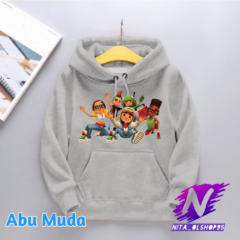 hoodie anak game subway surfers