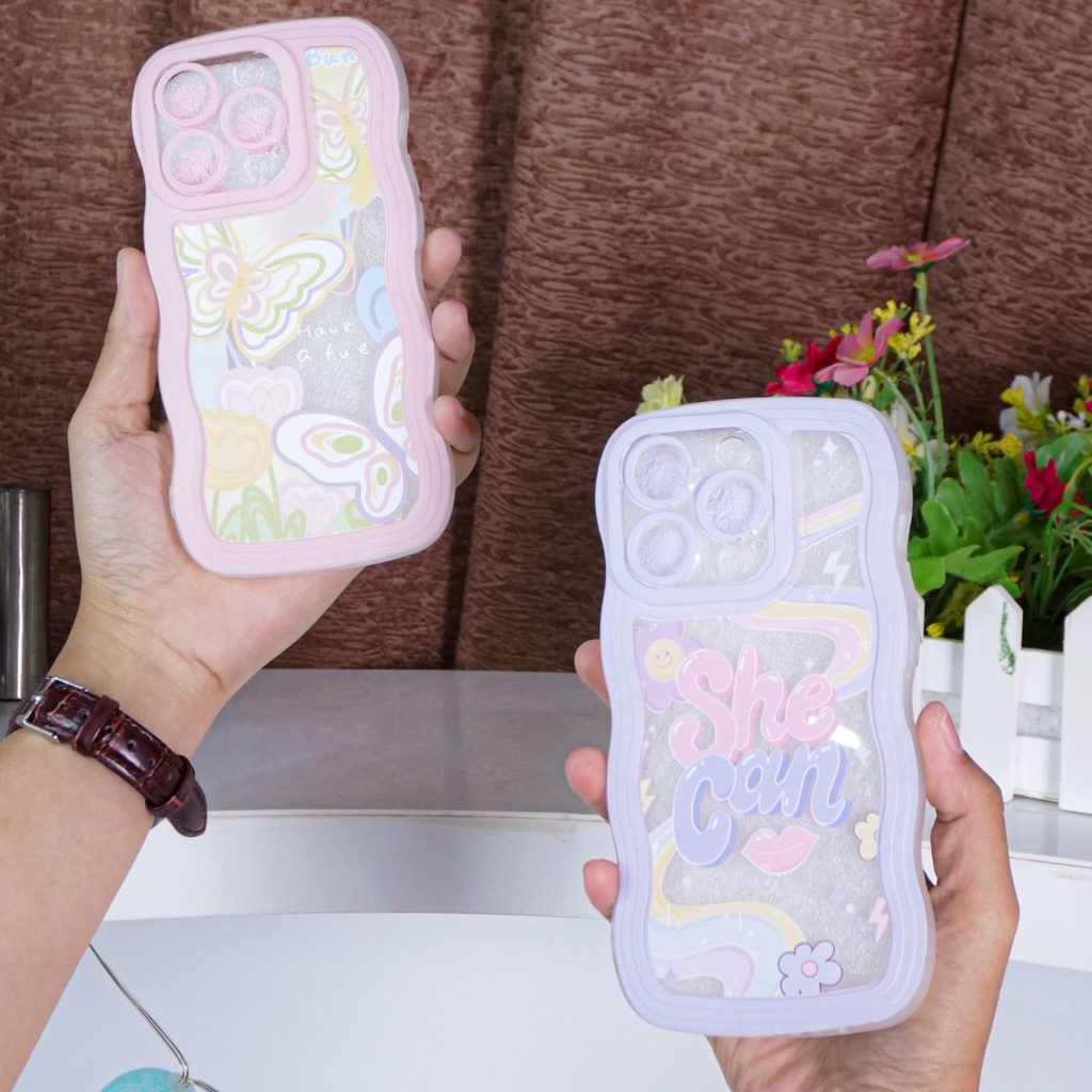 Goodcase - Softcase iPh XR | XS Max | X/ XS | 11 Pro 5.8 2019 | 11 6.1 2019 Case Motif 3D Bergelombang