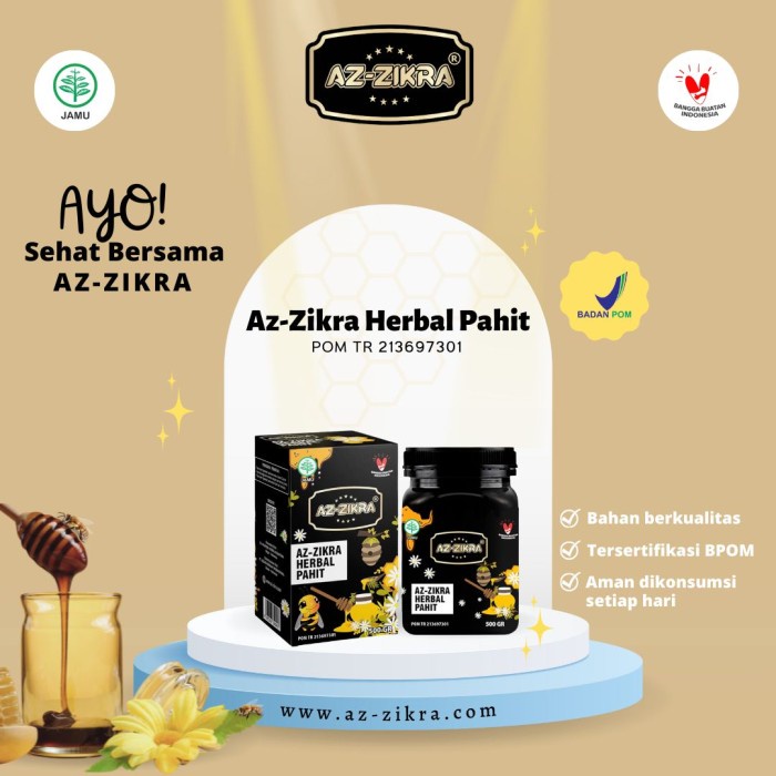 

[BEST SELLER] Madu Azzikra Az-Zikra Super Special Odeng Original - HERBAL PAHIT