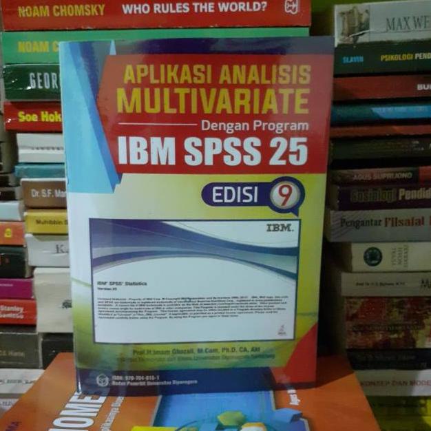 BISA COD Aplikasi Analisis Multivariate Dengan Program IBM SPSS 25 Edisi 9 by Prof Imam Ghozali ceta
