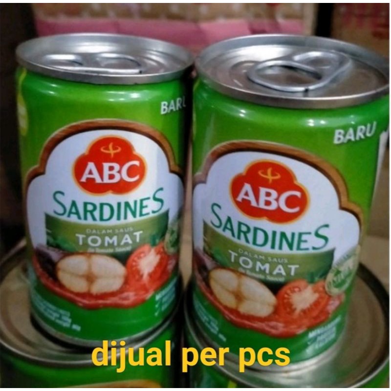 

sarden abc kaleng 155gr,per pcs.