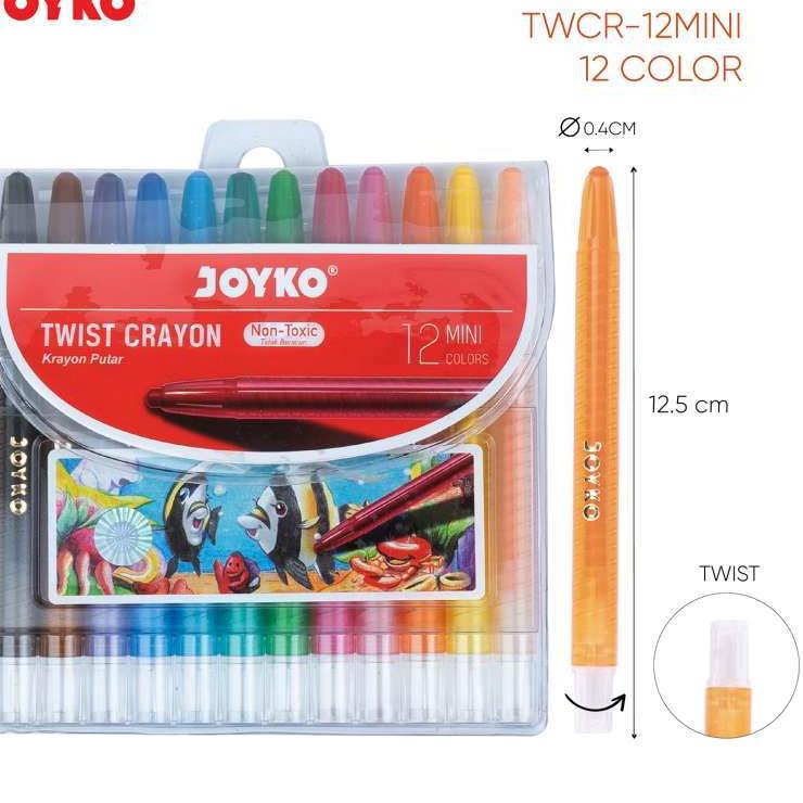

Update Laris [D] Crayon Putar Titi Joyko 12 Mini