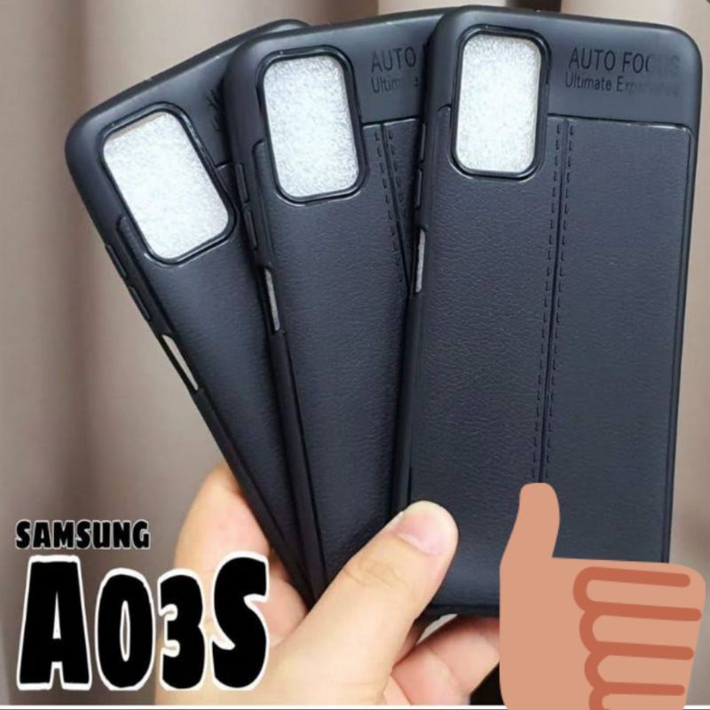 AOUTO FOCUS SOFTCASE BLACK FOR SAMSUNG  A03S