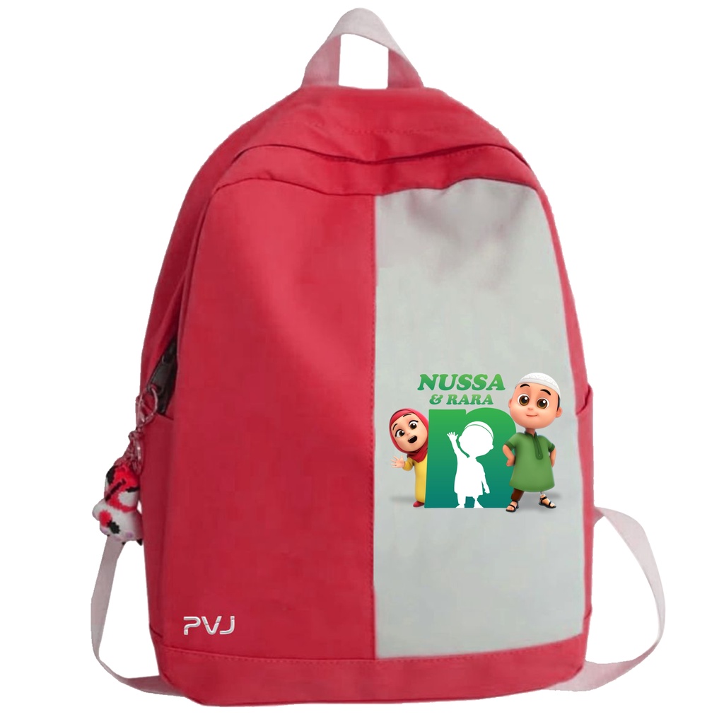 PVJ - Tas Ransel Anak Sekolah SD Tk Motif Nussa Dan Rara