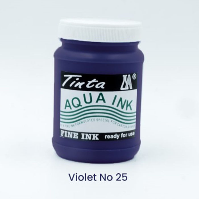 

Cat Sablon Kardus, Kertas & Styrofoam Aqua Ink - 1 Kg - Warna Violet