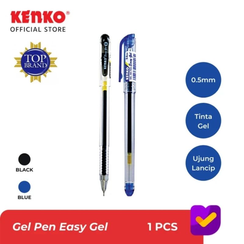 

Pulpen/Ballpoint Easy Gel 0.5 mm - KENKO