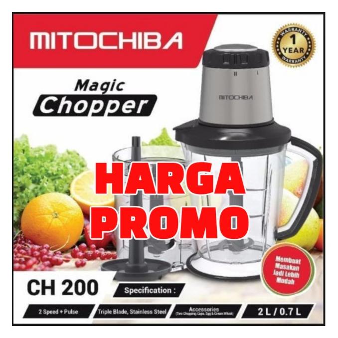 Chopper MITOCHIBA CH-200 Choper/blender multi fungsi garansi resmi