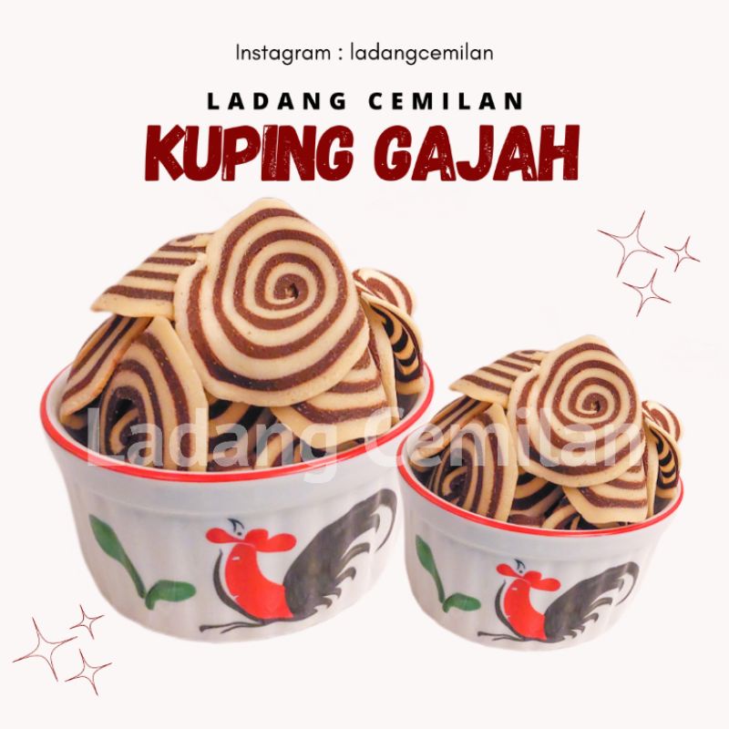 

KUPING GAJAH 100 GR SNACK KUPING GAJAH LADANG CEMILAN