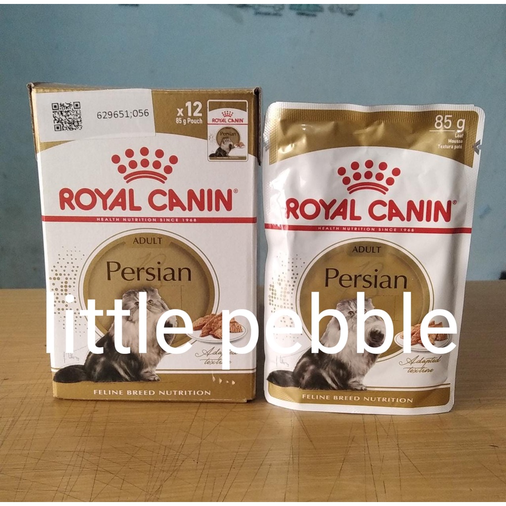 royal canin pouch cat persian adult 85gr-makanan basah kucing persia dewasa