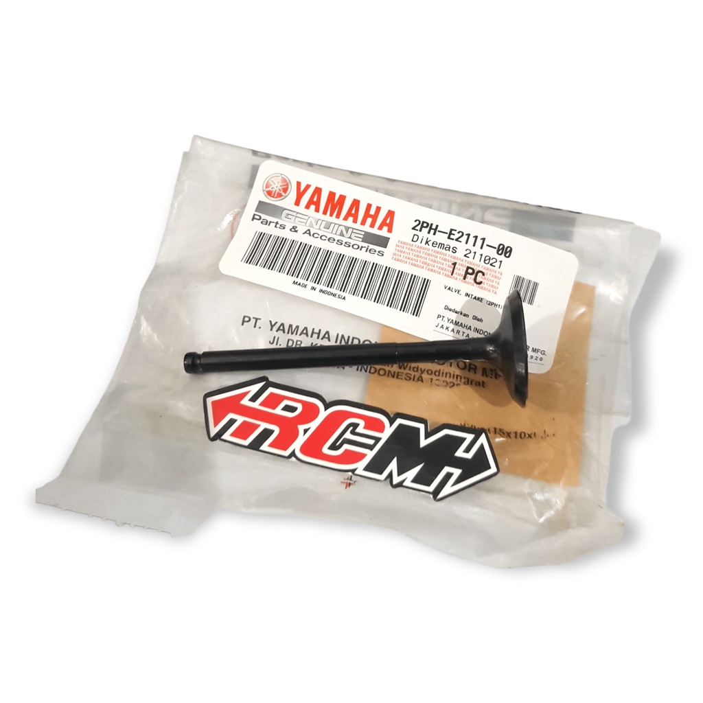 2PH-E2111-00 PAYUNG KLEP KELEP VALVE MIO M3 125 IN MASUK ORI ORIGINAL YAMAHA YGP ASLI
