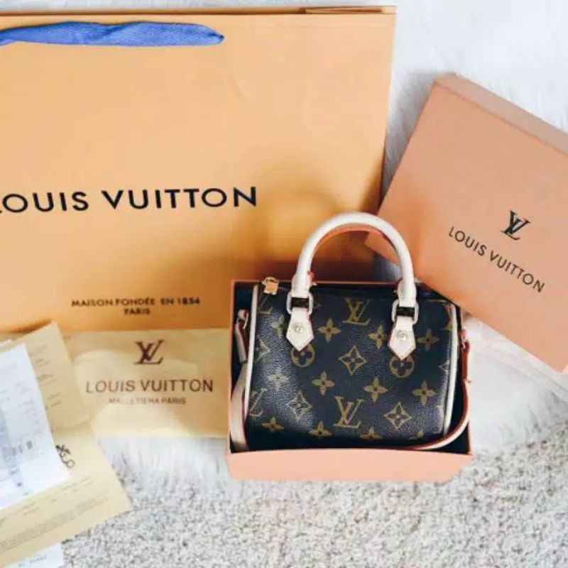 tas lv bandolier / tas lv mini / tas lv speedy / tas louise v / tas tabung / tas import / tas kulit 