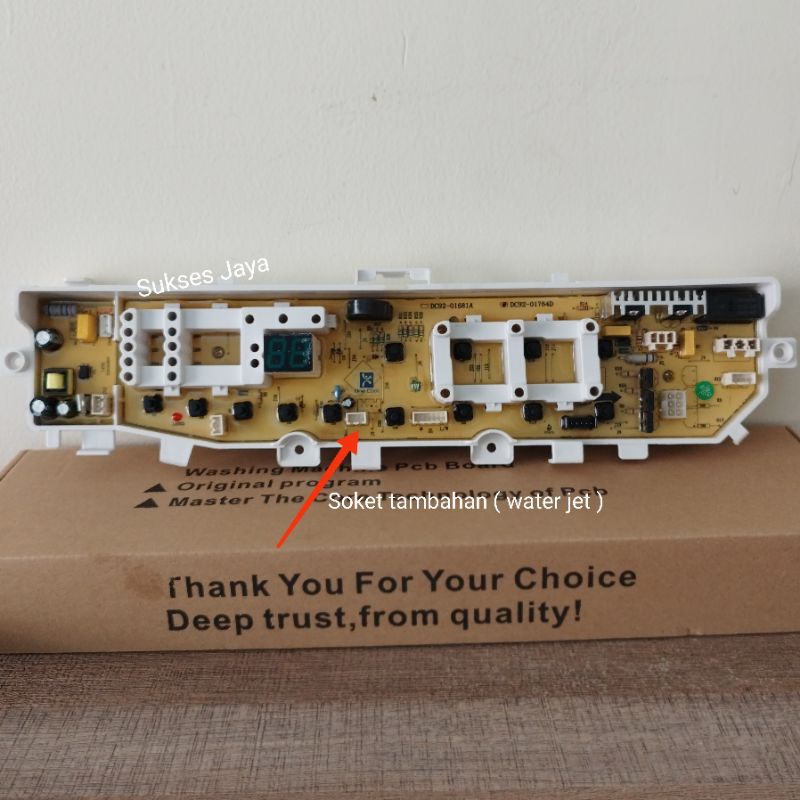 Modul Pcb Mesin Cuci Samsung WA85H4000HA/SE WA85H4000