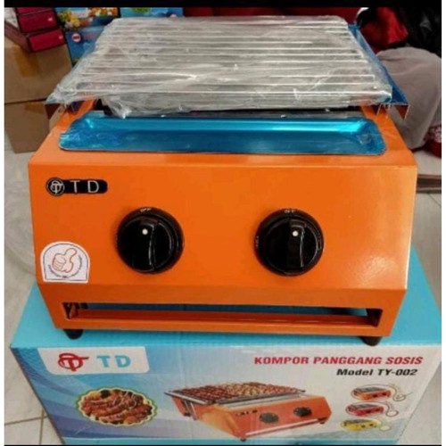 Kompor Pemanggang Sosis / Bakaran Sosis TD 2 tungku LRQ2B