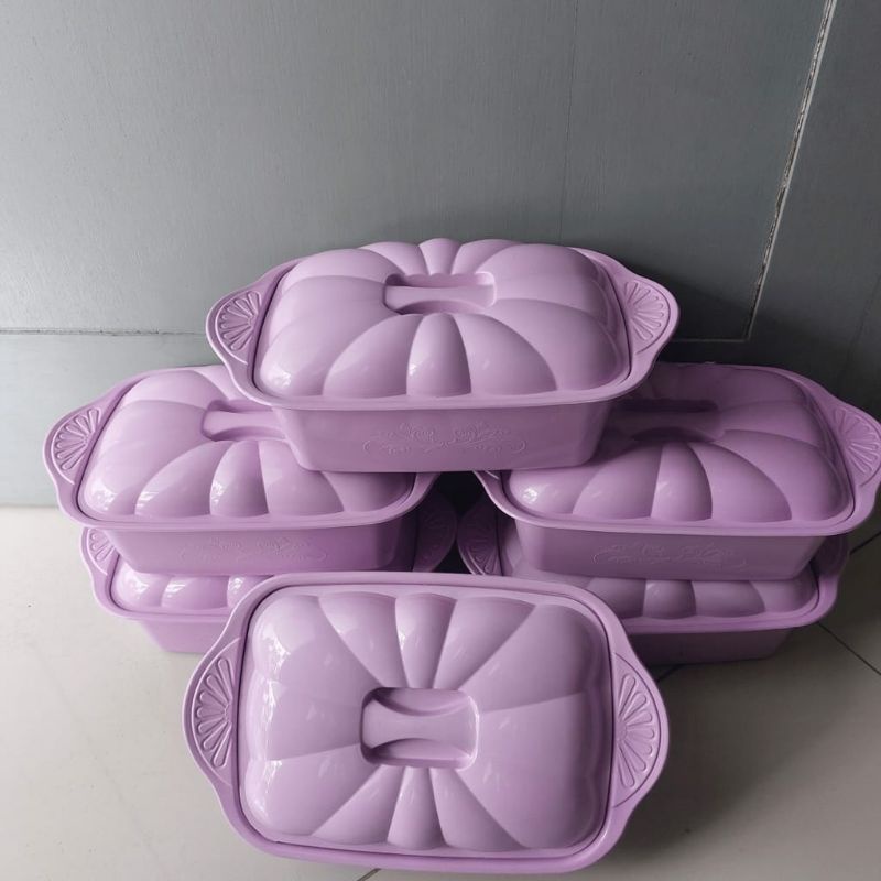 prasmanan set / Tempat prasmanan plastik / Tempat saji makanan prasmanan