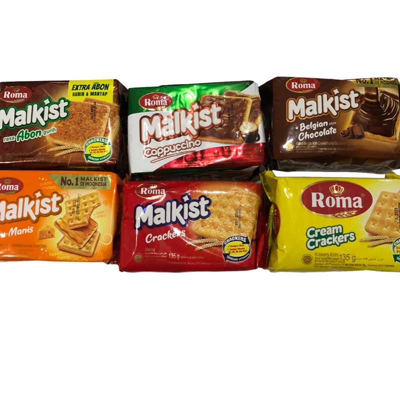 

Roma Malkist Crackers 135gr