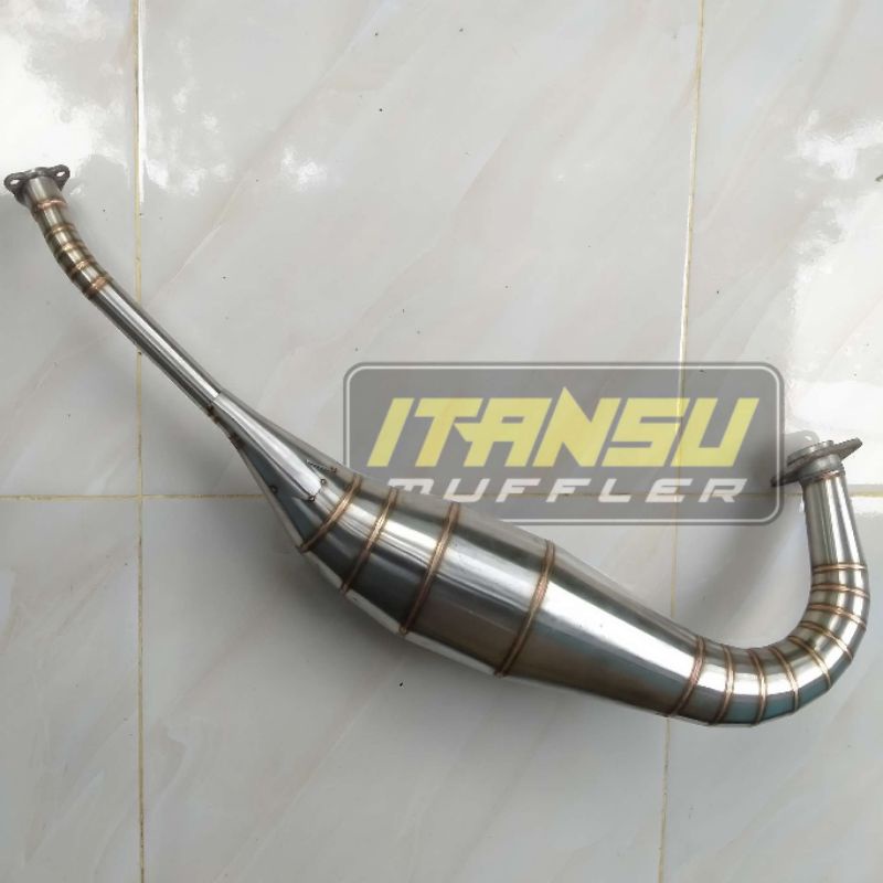 Gembung Knalpot Ninja R Rr Perut Knalpot Ninja R Rr Stainless