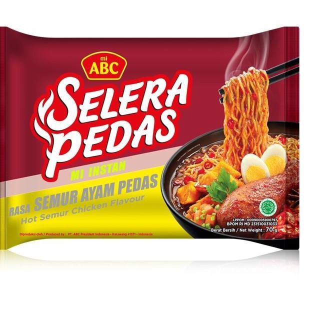 

6.6 BRANDS FESTIVAL ABC Rasa Semur Ayam Pedas 70 gr x 5 Pcs