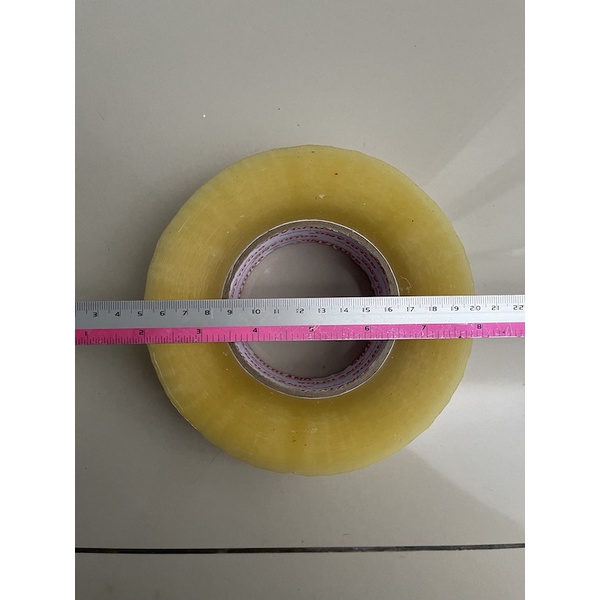 ISOLASI LAKBAN SELASIBAN BENING COKLAT FRAGILE 300METER