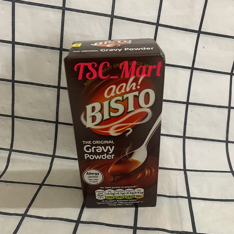

Aah Visto Original Gravy Powder 200gr / AAH / BISTO / COKLAT / Ahh / Gravy / Sauce / mix / Saus / mix / ahh / saos