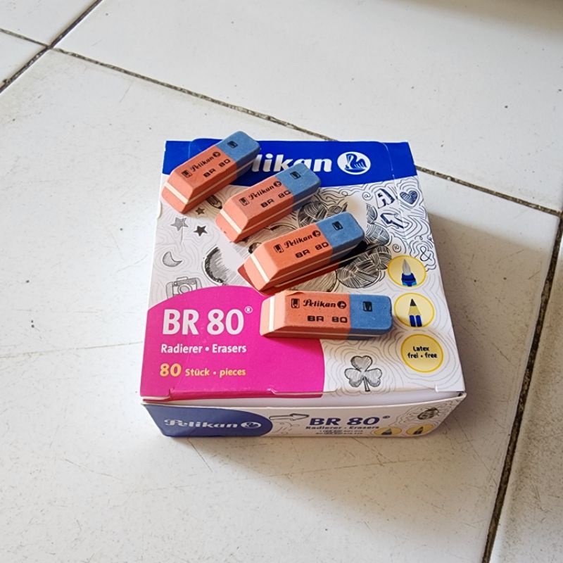 

Penghapus/ Stip Pena Pelikan Kecil BW-80/ BR-80