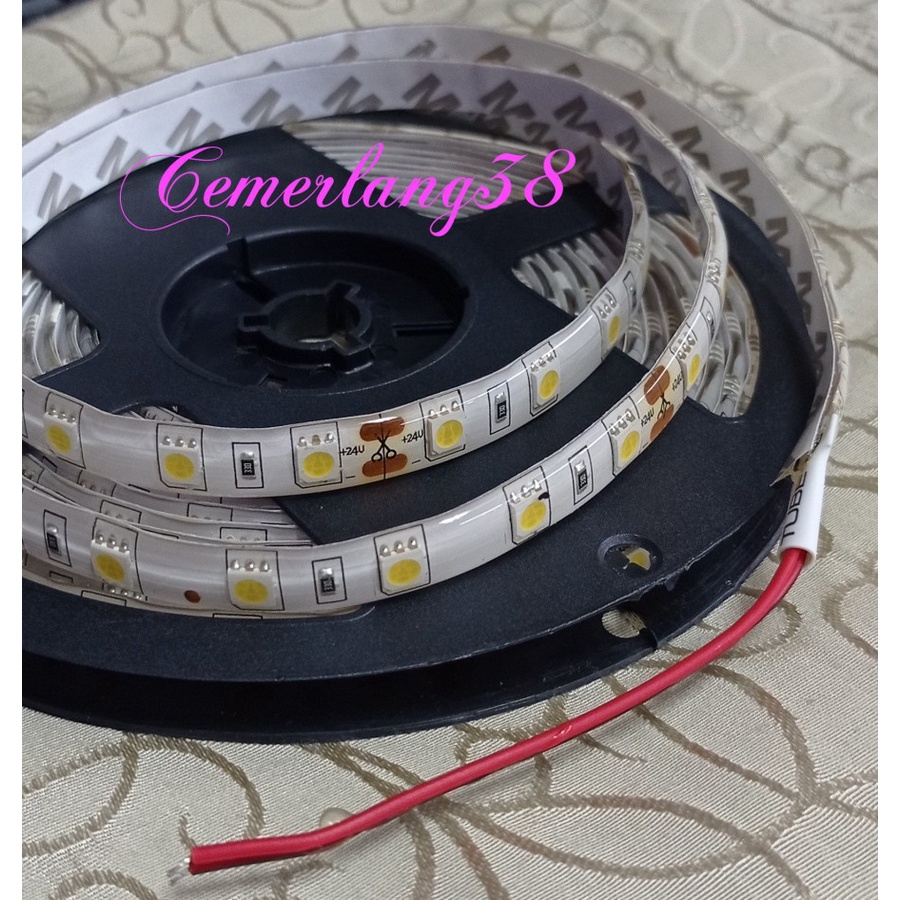 Led strip 5050 24v IP44 Waterproof LED Strip Flexible 300 LED 5 meter