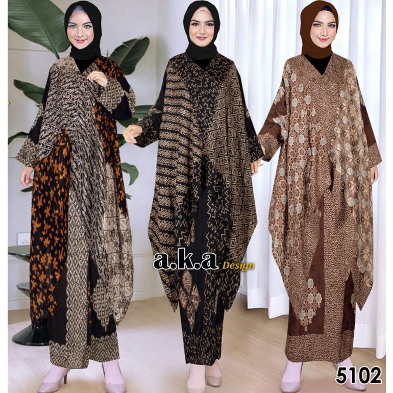 [5102] SETELAN BATIK BABY PREMIUM / SEMI SUTRA // BAJU PESTA // BAJU WISUDA // KEBAYA MODERN //  By Aka