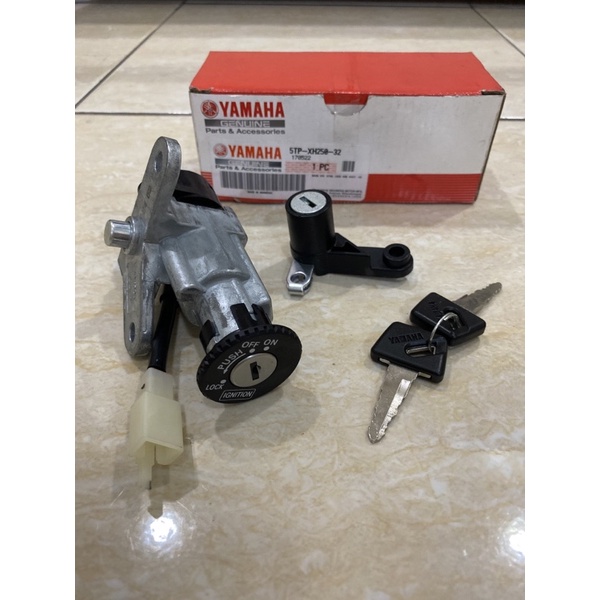 KEY SET KUNCI KONTAK 5TP VEGA R NEW ORIGINAL ORI ASLI YAMAHA YGP 5TP-XH250-32