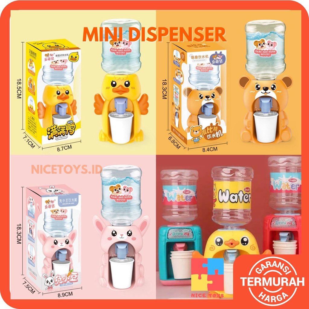 Mini Dispenser Anak Mainan Dispenser Anak Dispenser Mini Dispenser Karakter Mini Mainan Montessori