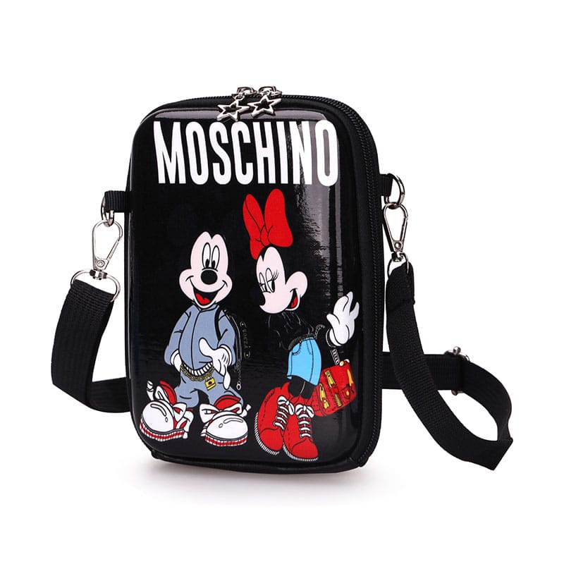 [Juallaris.id]Tas Selempang Anak Back Pack  Motif Mickey Lucu / Cute Lady Bug Kids Bag / Tas Cangkang Mini Persegi  / Anti Air / Import