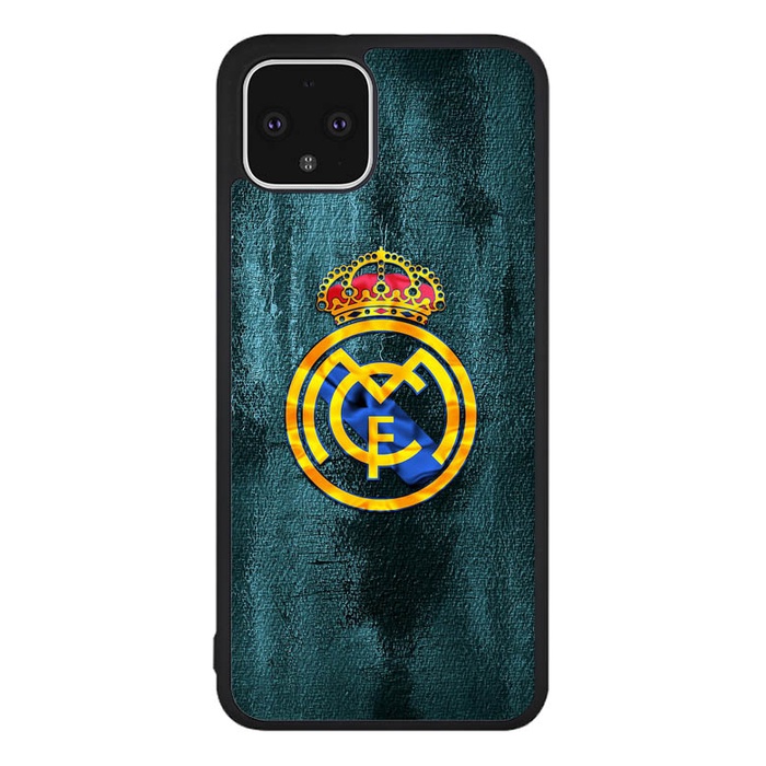 Casing Case Google Pixel 3 4 4a 5 5a 6 7 XL Pro Real Madrid badge D177