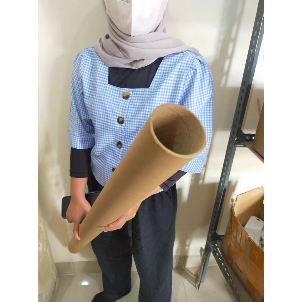 Sougayilang Kemasan Joran Aman Utk Packing Barang Anda Saat Proses Pengiriman Paper Core Selongsong Bobin Cones 6 x 140cm