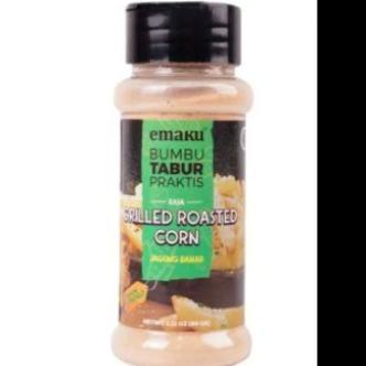 

Emaku Jagung Bakar Bubuk Bumbu Tabur No MSG 60gr / Roasted Corn Powder