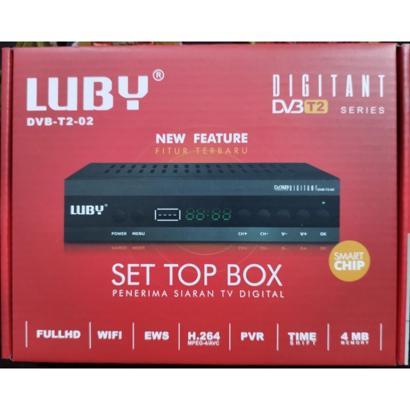 Set Top Box Digital DVB T2-01 / T2-02 Luby / Tanaka T2/ STB Digital TV Full HD