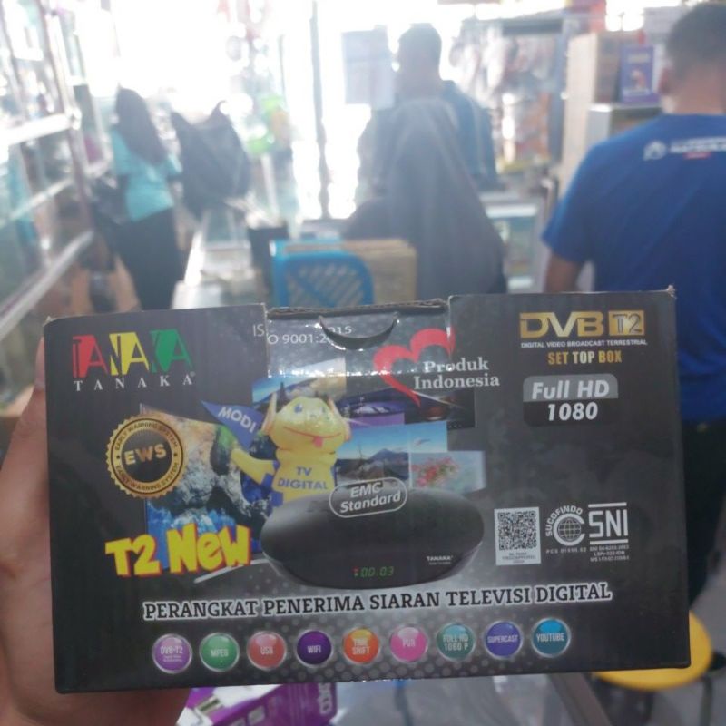 DVB Tanaka T2 / STB Tanaka HDMI WIFI Antena / Setopbox Terlaris Tanaka / STB Tanaka