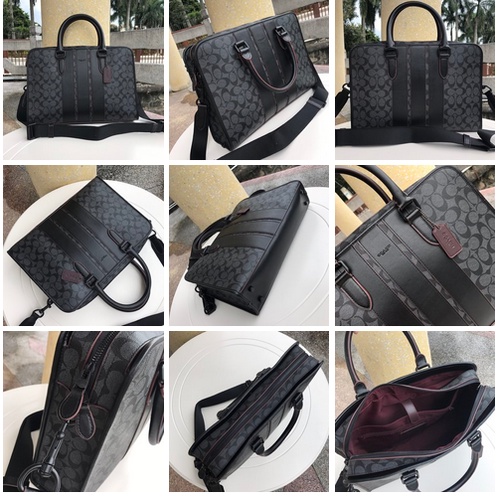 Coach original 39775  23212  72309  68030  2833  2837  0243  men's new briefcase handbag shoulder bag messenger bag  gwb