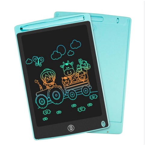 LCD WRITING TABLET 8,5  INCH PAPAN TULIS ANAK/DEWASA DENGAN TINTA MULTI COLOR
