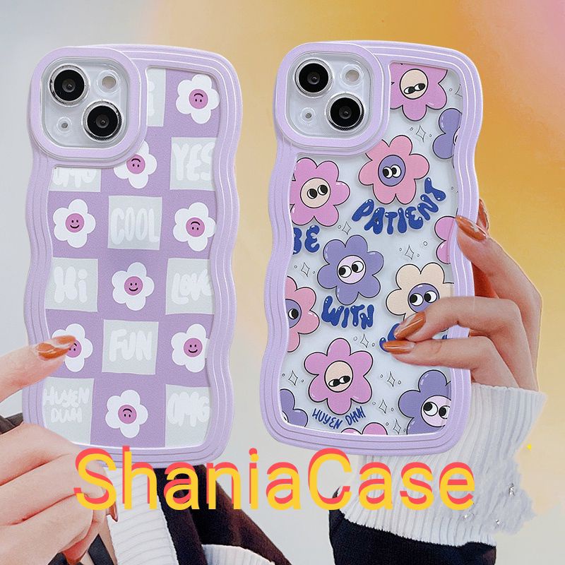 softCase TPU IMPORT Motif Smiley Bunga UNTUK oppoA15 A17 A16 A57 A95 A17K A55 A3s A16K A77s A77 A1K 