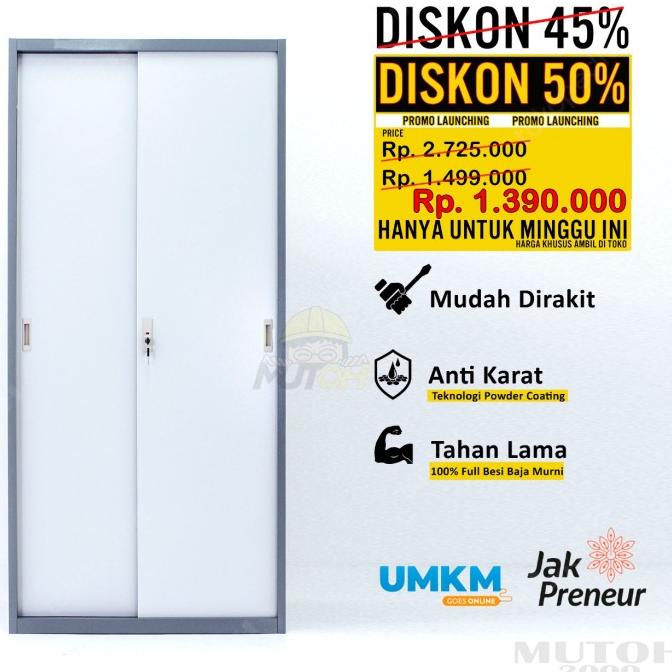 

PROMO LEMARI ARSIP LEMARI BESI FILING CABINET TERMURAH - SLIDING PLAT 109 PENGIRIMAN CEPAT
