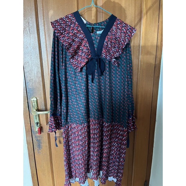 dress kore plisket vintage